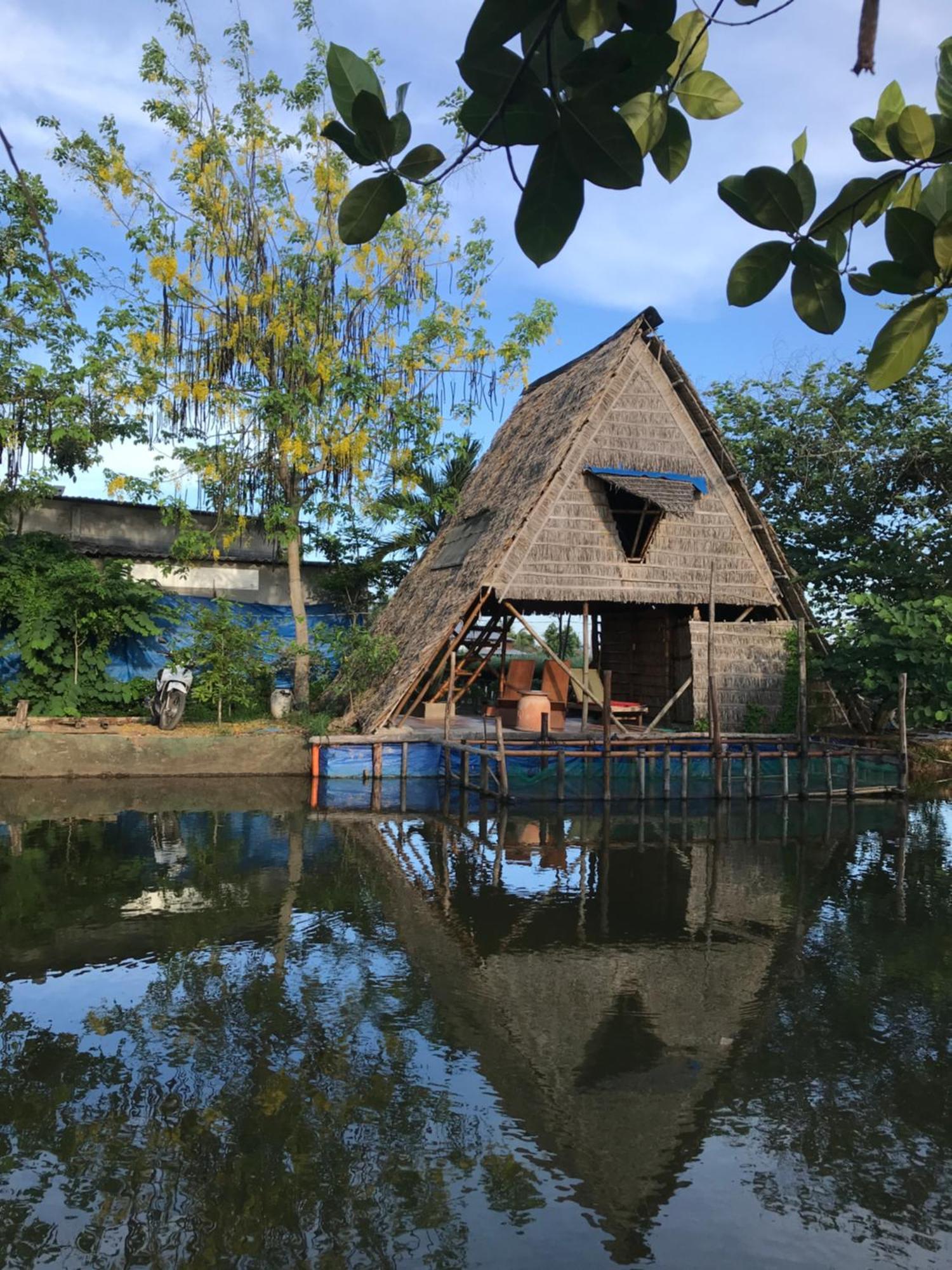 Maison En Bambou Phong-Le Vent Sa Dec Eksteriør billede